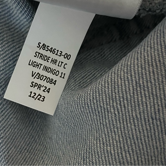 Gap High Rise Stride Jeans Wide Leg Light Wash Women’s Size 16 33R NEW - Picture 12 of 13